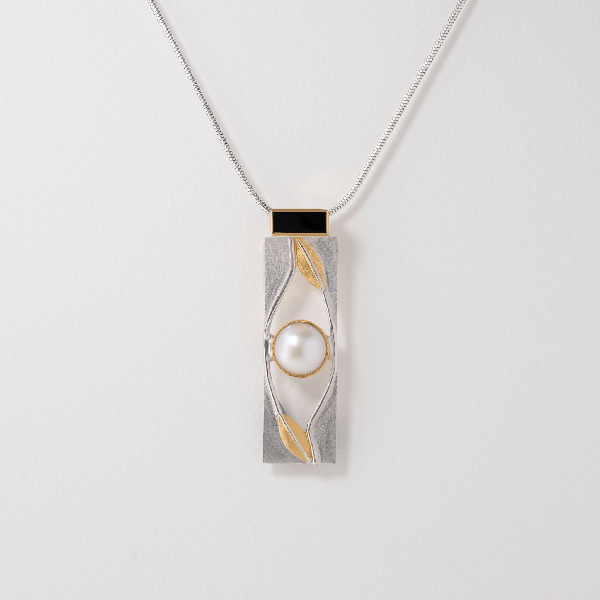 Art Deco Inspired Pendant Necklace