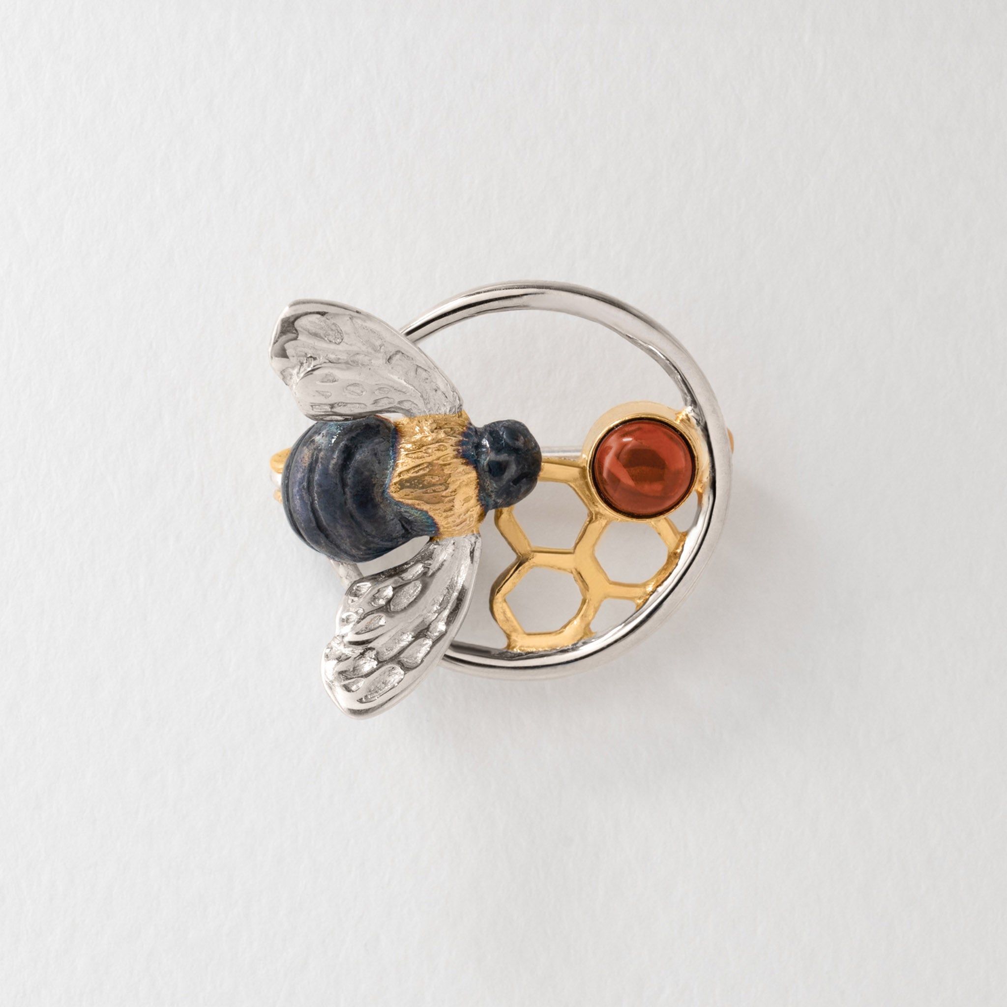 Honeybee Brooch