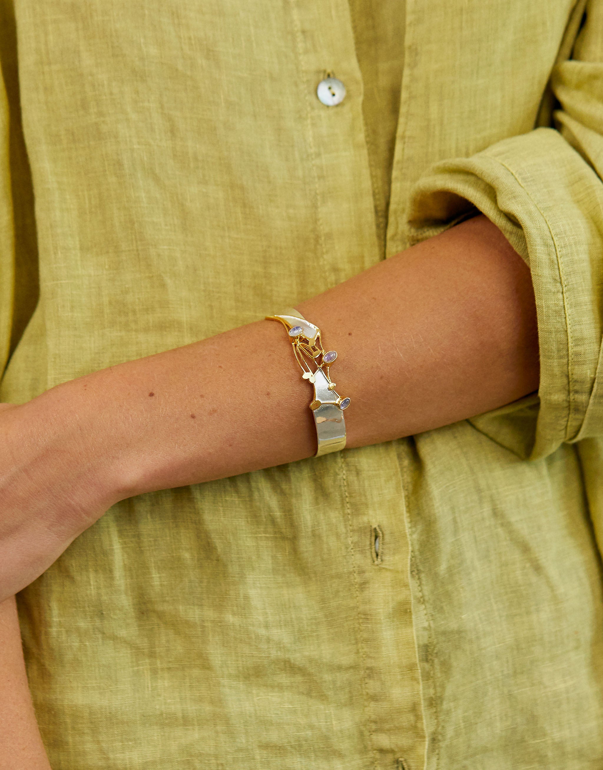 Hedgerow Wildflower Bangle