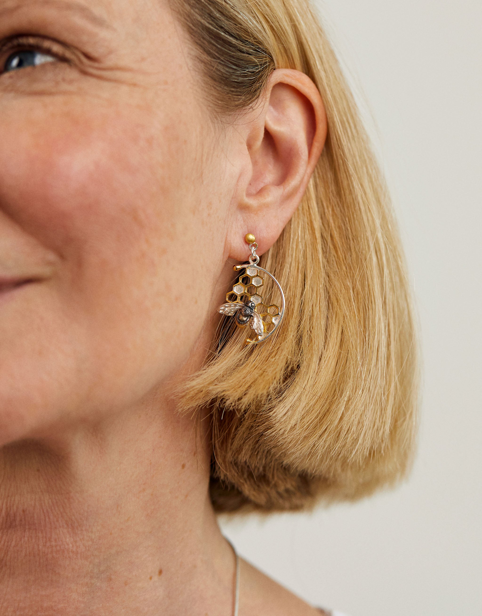 Honeycomb Earrings