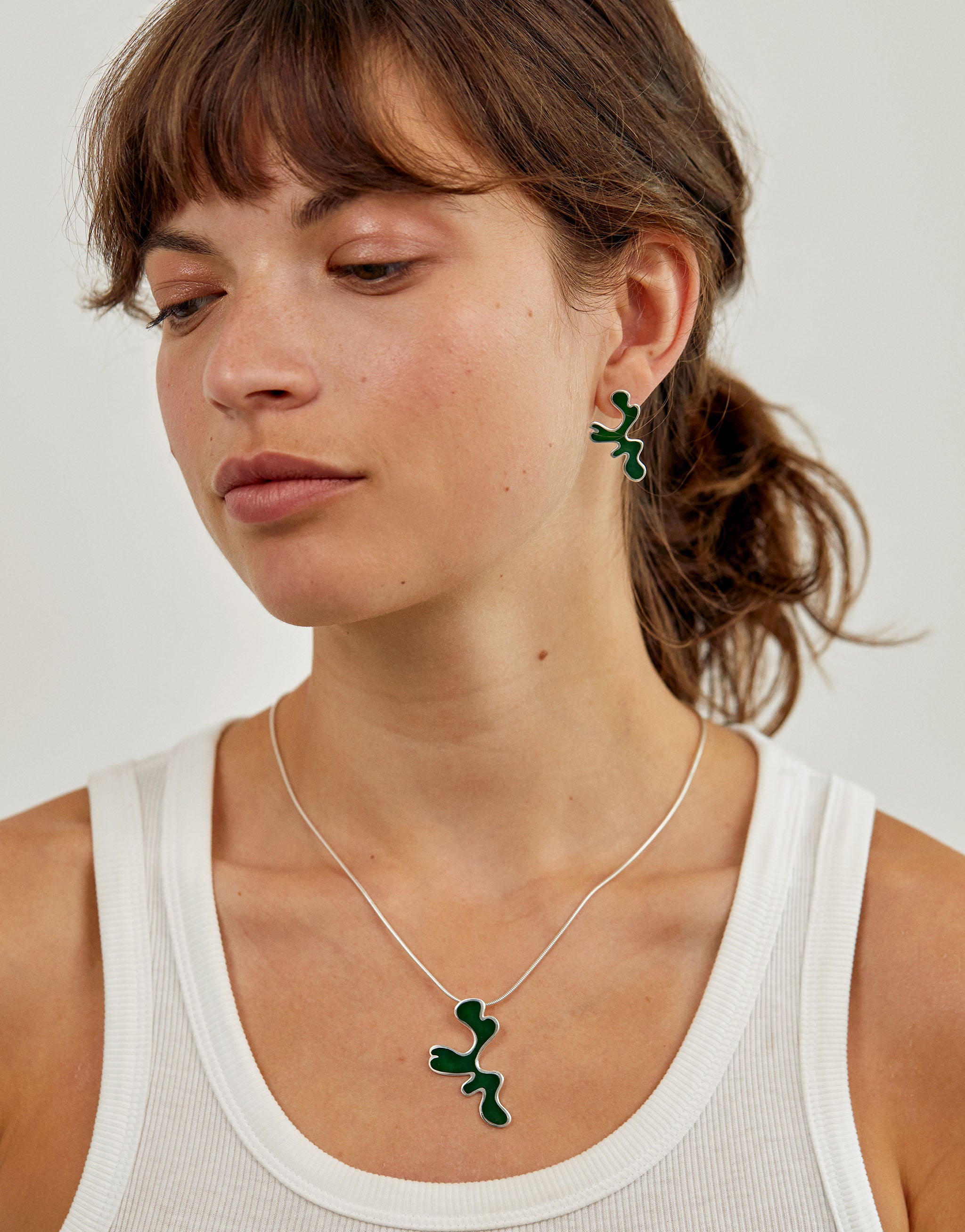 Matisse Green Earrings